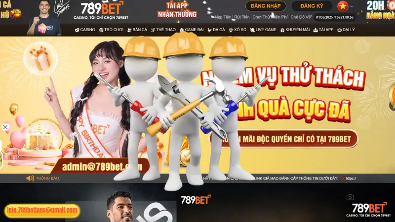 789BET bảo trì để sửa lỗi hệ thống gây ra 789BET bảo trì để sửa lỗi hệ thống gây ra