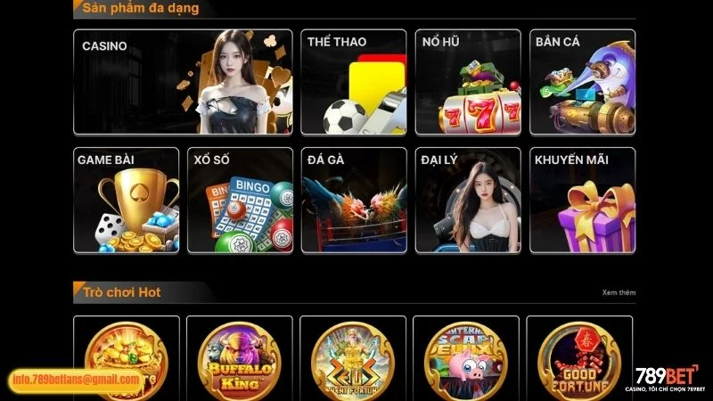 789BET hiện đang cung cấp những dịch vụ nào?