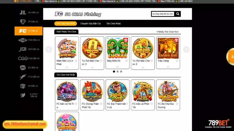 Các nhà phát hành game bắn cá uy tín hợp tác cùng 789BET