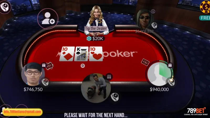 Hướng dẫn cách chơi Poker tại nhà cái 789BET Hướng dẫn cách chơi Poker tại nhà cái 789BET