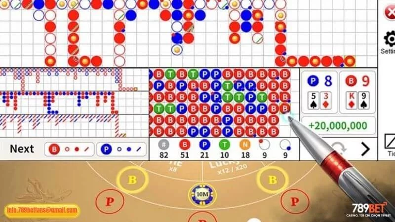 Tool Baccarat là phần mềm dự đoán kết quả cho ván tiếp theo